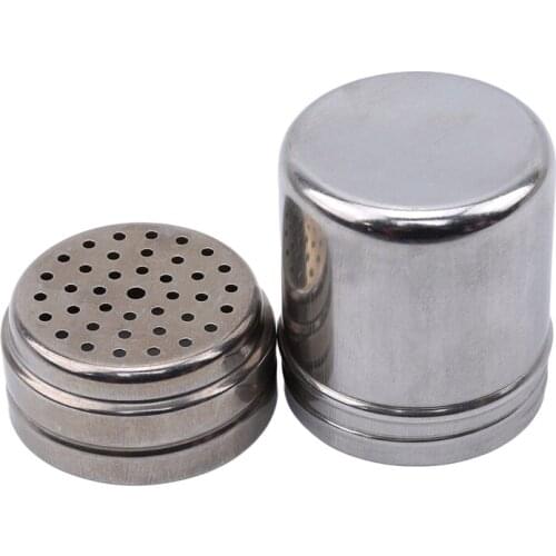 Cruet Soy Sauce Bottle Magnetic Spice Tins Kitchen Cooking Tool Stainless Steel Seasoning Jar Pepper Shaker Bottle
