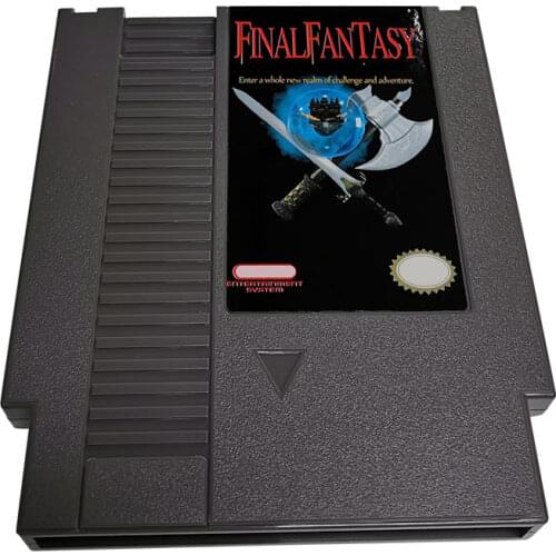 Classic retro video game 8-bit NES game cartridge for 72pin NES game console - gray shell