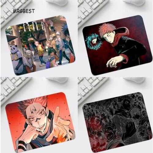 Big Promotion Jujutsu Kaisen Mouse Pads Anime Small Cool Pattern Anti-slip Rubber Computer Desktop Mice Mats for Gamer