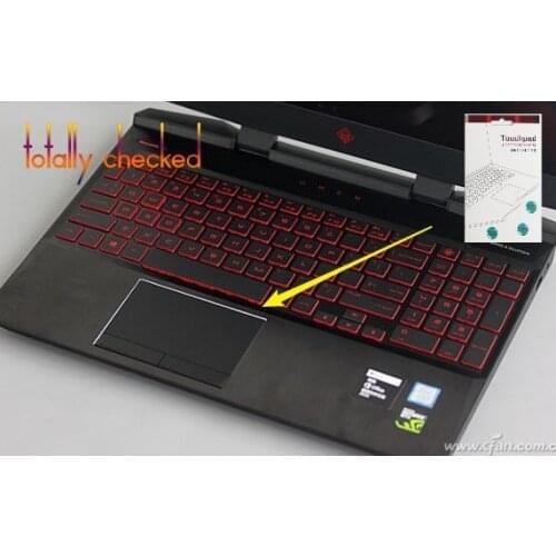 Matte Touchpad film Sticker Protector for HP OMEN GEN IV such as 15-DC0030TX 15-DC0020TX 15-DC0051NR Series 15 inch TOUCH PAD