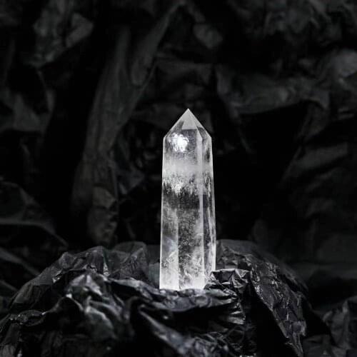 Natural stone white crystal quartz healing stone energy ore handicraft home decoration office decoration