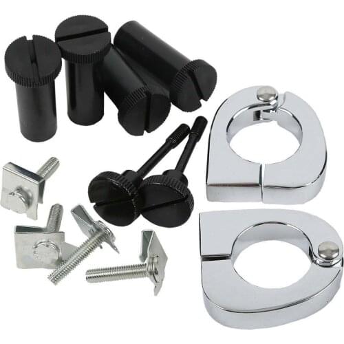 Motorcycle Lower Vented Fairings Quick Release Mounting Hardware For Harley Touring Road King Street Glide 1989-2013