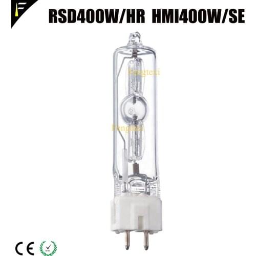 Professional Single Ended Metal Halide Lamp RSD400W/HR Model HMI400W/SE GZZ9.5 Stage Film Photography Lamp Souce Replacement