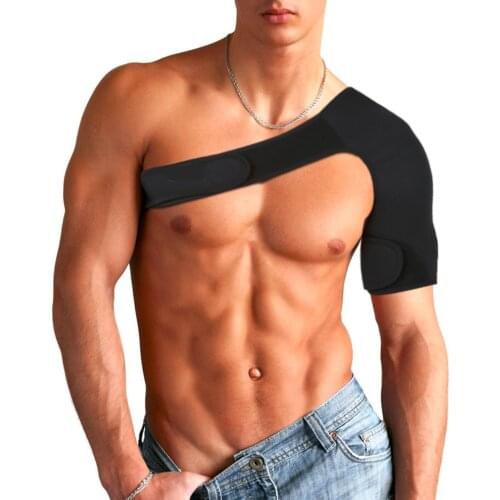 Adjustable shoulder support brace Gym sports care single shoulder support Breathable Guard Wrap Belt Band Pad Posture Correction