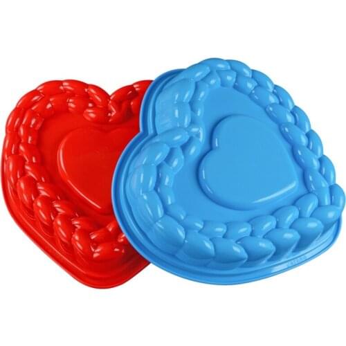 Love Heart Shape Silicone Cake Mold Mousse Dessert Mould Cake Decoration Tools K994