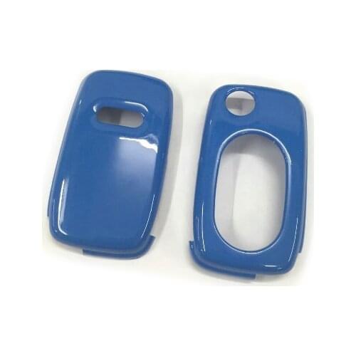 Blue Color Flip Key Remote Key Protection Case For Audi A3 8L A4 B5 B6 TT MK1 A6 C5