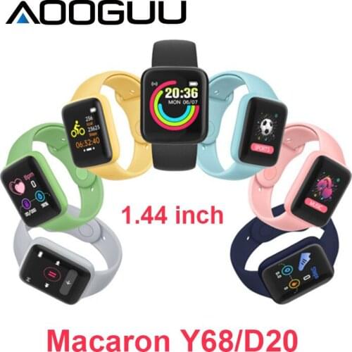 MacaronY68 Smart Watch Wristwatches Smartwatch Electronic Clock Fitness Monitor Men Reloj inteligente for Relogio