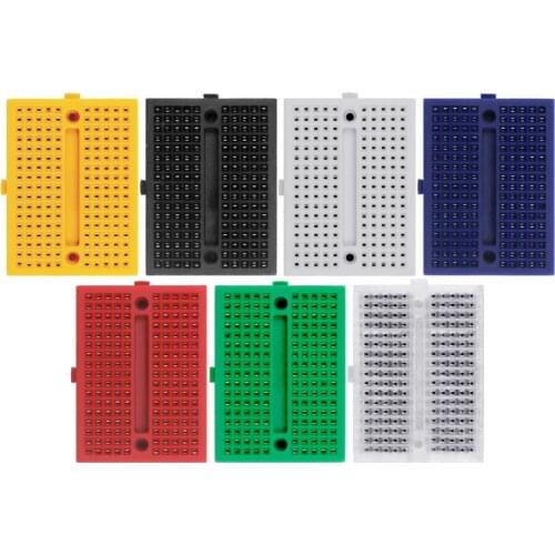 SYB-170 Mini Solderless Prototype Experiment Test Breadboard 170 Tie-points for Arduino DIY Kit