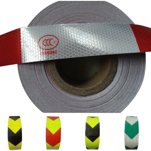 Arrow Reflective Tape Truck Bicycle Safety Caution Warning Adhesive Sticker 2019