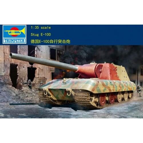 Trumpeter 09542 1/35 German E-100 Self Propelled Assault Gun Jagdpanzer Model TH05486-SMT6