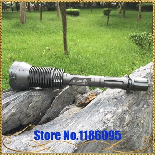 RustFire X6 SST-90 Hunting Flashlight 18650 Cree 2300lm LED Torch Ultra Powerful Rechargeable Light Tactical Camping Lamp