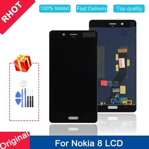 5.3'' LCD Display For Nokia 8 N8 LCD Touch Screen Digitizer Assembly for Nokia TA-1004 TA-1012 TA-1052 LCD Display