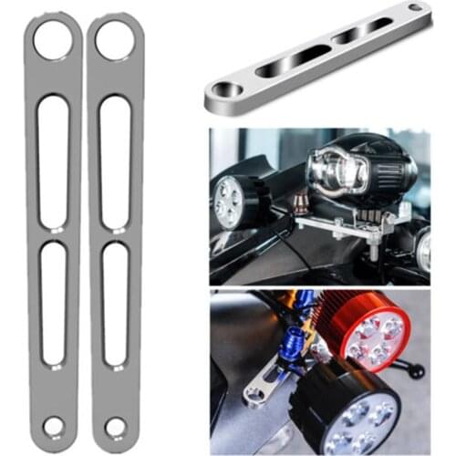 1pc Universal Motorcycle Headlight Mount Brackets Fork Ear Chopper Headlamp Holder Adjust Motor Fork Mount