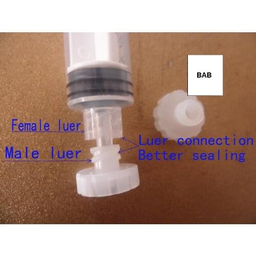 2000 pcs/lot syringe tip caps/glue dispensing syringe barrel tip end cap with Luer Lock/Screw Type Connection-Free shipping