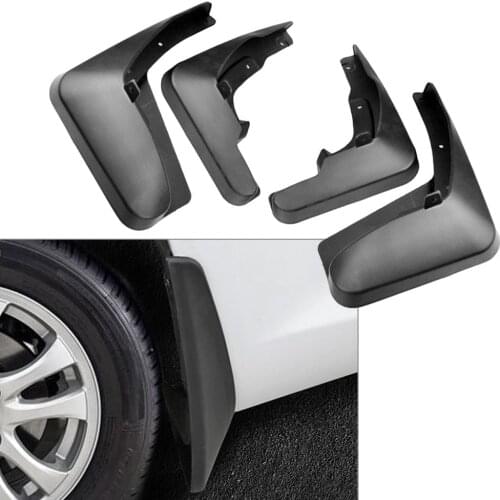 4Pcs/Set Car Mud Flaps Mudguards Splash Guards Front Rear For Toyota Venza 2009 2010 2011 2012 2013 2014 2015 2016