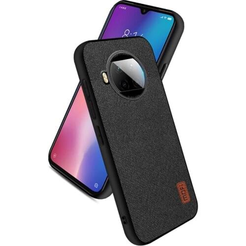 MOFI Case For Xiaomi Mi 10T Lite 5G Fabric Case For Xiaomi 10T Lite 5G Shockproof Back Cover Bussiness Style For 10T Lite Case