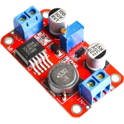 DC DC boost power supply module XL6019 voltage stabilized power supply module output 5V/12V/24V adjustable