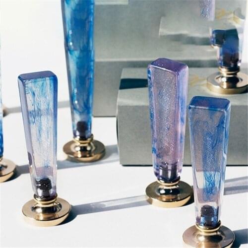 Ins Custom European Retro Stamps Wax Seal Kit Detachable Resin Stamp Set Sealing Beads for Envelope Wedding Gifts Postcard Tools