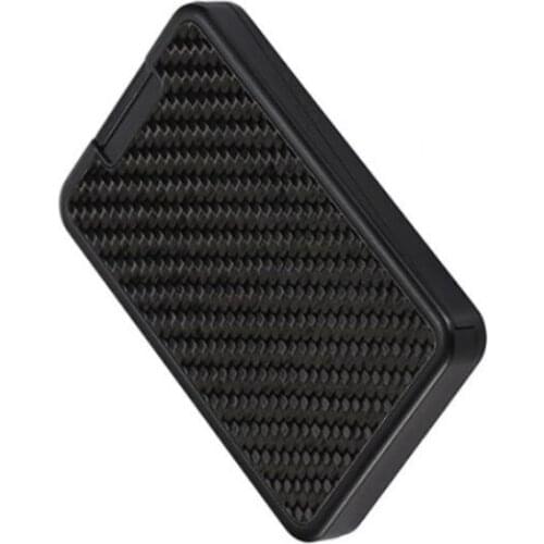 Minimalist Card Holder RFID Blocking Carbon Fiber Slide Wallet For Men Women Male Female Card Money Case Purse