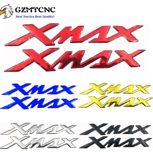 Motorcycle 3D Mark Stickers Tank Decals Applique Emblem Badge Tank Pad Protector Decal For Yamaha X-MAX XMAX X MAX 125 250 300