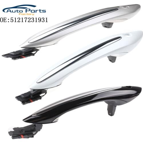 New 3 Color Front Left Door Handle Keylesgo For BMW F07 F10 F06 F11 F01 F03 F04 51217231931