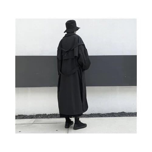 Autumn and winter windbreaker 2020 new mid-length coat female Korean edition loose temperament high-end Jacket