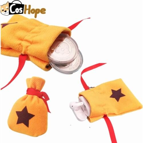 Animal Crossing Bell Bag Money Bag Portable Canvas Bag Wallet