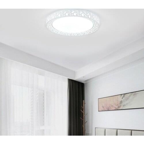 LED Ceiling Light Bird Nest Round Lamp Modern Fixtures For Living Room Bedroom Kitchen Home Accessories