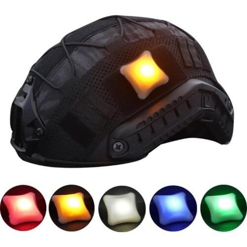 Tactical Signal Lamp Helmet Flashing Light Military MOLLE Hunting Hiking Safety light Identification Survival Signal lights