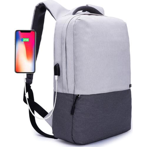 USB 15.6 inch Laptop Men bag Travel Sport Male Backpack Casual for unisex Boys School Bag Pack Mochila Bolsas Escolar rucksack