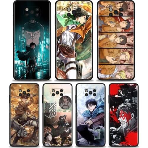 Japan Anime Attack On Titan Silicone Soft Pnone Case For Xiaomi Mi Poco X3 NFC Pocophone F1 M3 Pro 5G F3 Cover Fundas Housing