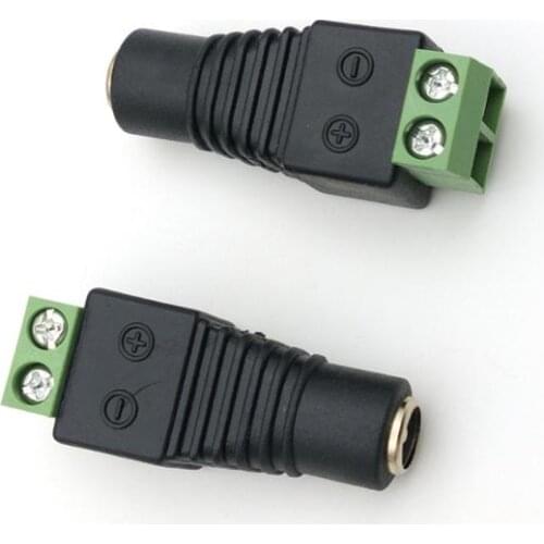 1000pcs 5.5mm x 2.1 DC Power Female Plug Connector for CCTV Camera ADAPTER New