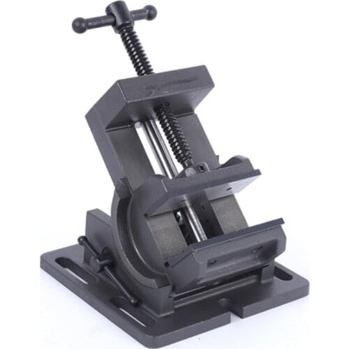 3 Inch Vice Clamp Tilting Drill Press Vise 0-90 Degree Tilt Heavy Duty Guide Rod Clamp Tornillo DE Banco Tilting Vise