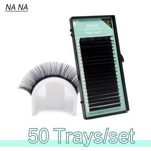 Free shipping 50cases J BC D curl ,7~15mm MIX ,20sheets/case, mink extension eyelashes false eyelash
