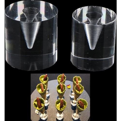 Buffet Display Ice Cream Tool 1PCS Ice Cream Holder Acrylic Cupcake Ice Cream Cones Holder Stand For Wedding Party