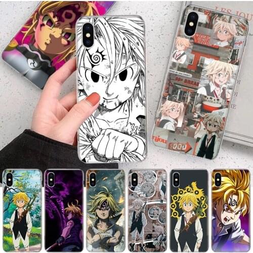 Seven Deadly Sins Anime Soft Cover Phone Case For Apple Iphone 12 11 Pro XS X Max XR 7 8 6 6S Plus 5S SE + Mini Customized Coque