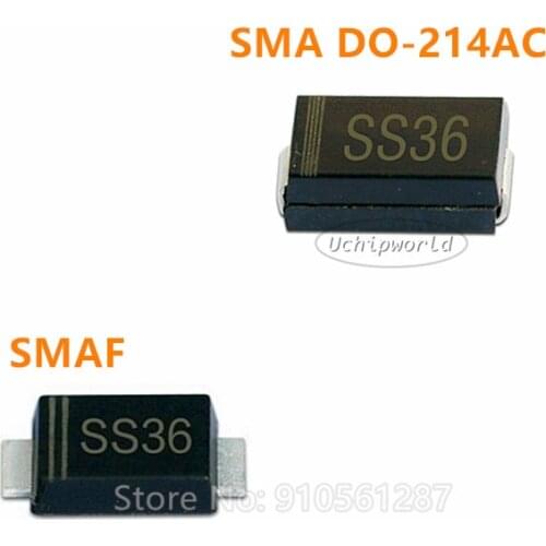 DIODES SS14 SS24 SS220 SS110 SS36 SS510 SS38 SS310 SS210 SS120 SS520 SS34 SS54 SS16 SS12 SS56 SS320 SS26 5819 SMA DO-214AC SMAF