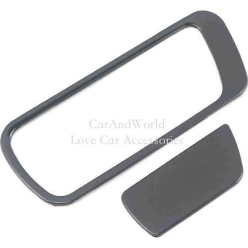 For Changan CS75 2018 2019 Stainless Steel Glove Box Handle Frame Cover Interior Moulding Trims Car Accessories