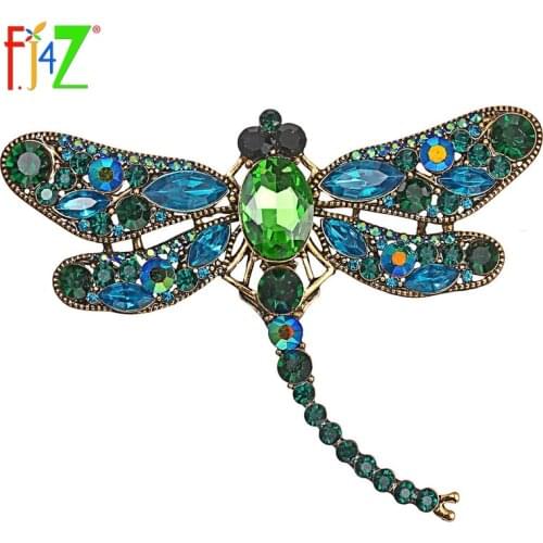 Броши стрекоза на одежду F.J4Z China At AliExpress