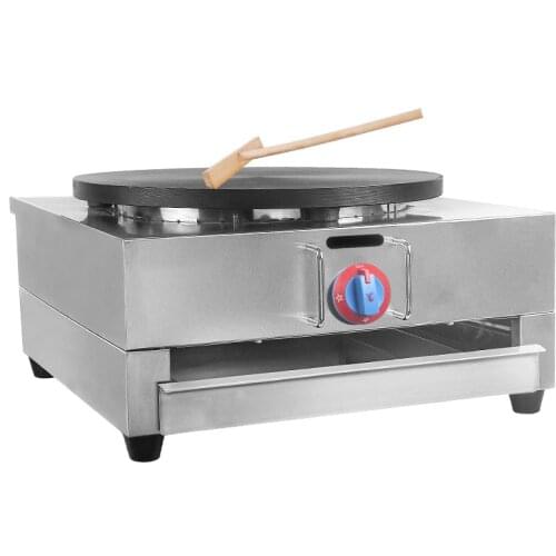Gas Commercial Pancake Machine Stainless Steel Crepe Maker Miscellaneous Grains Pancake Non-stick Pancake Making Machine