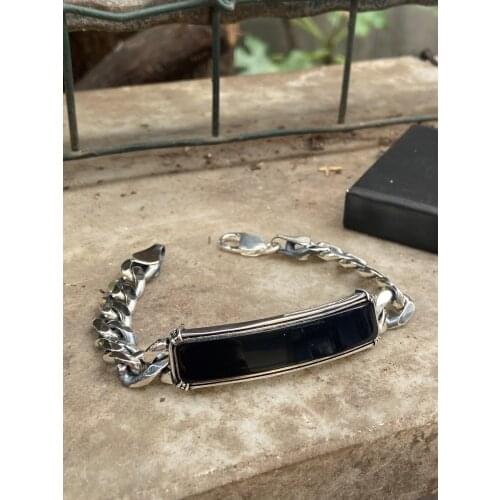 Mercan Silver Engraved Bracelets
