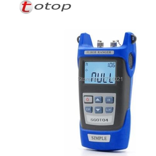 Mini Handheld OTDR SGOT04 Fiber find fault tester 1310 or 1550nm SGOT04 with VFL FC/SC Connector Fiber breakpoint fault detector