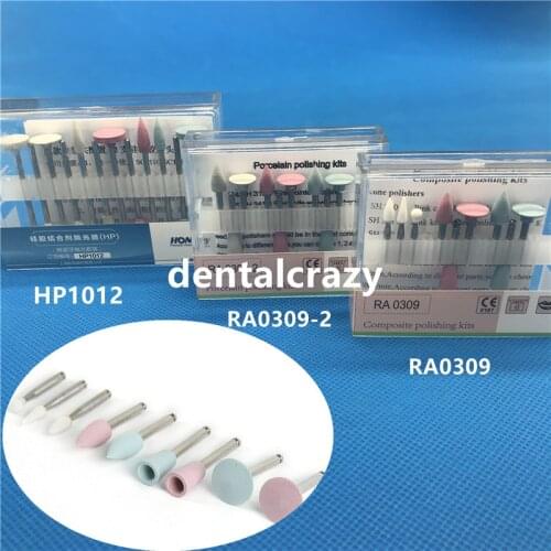 Dental Composite Polishing For Low-Speed Handpiece Contra Angle Kit RA0309 Oral Hygiene Teeth Polishing Kits Dental lab