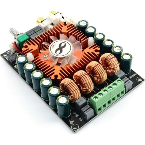 KYYSLB DC12-32V 160W*2 TDA7498E High Power Digital Amplifier Board 2.0HIFI Stereo Home Audio Support BTL 220W Amplifier Board