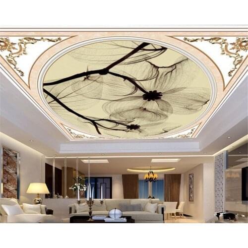 Custom Any Size 3d Wallpaper Hand Painted Simple Flowers Home Decor Living Room Bedroom Zenith HD Wallpaper