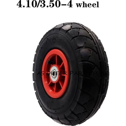 4.10/3.50-4 Rubber Pneumatic Tire Trolley Tire Trolley Transport Tire Accessories Wheel