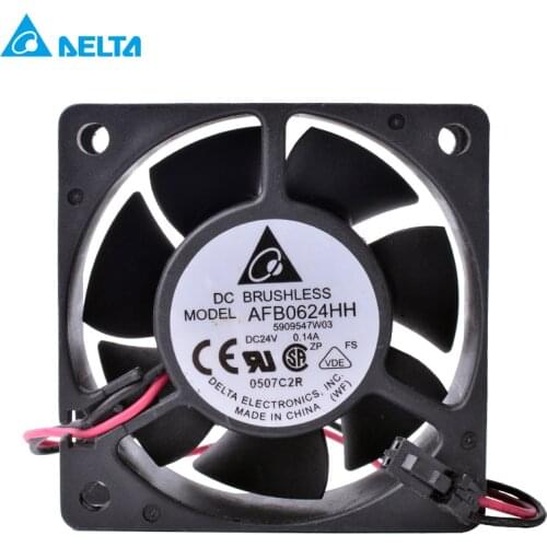 6CM 6025 60mm 60x60x25mm AFB0624HH Double ball bearing inverter cooling fan