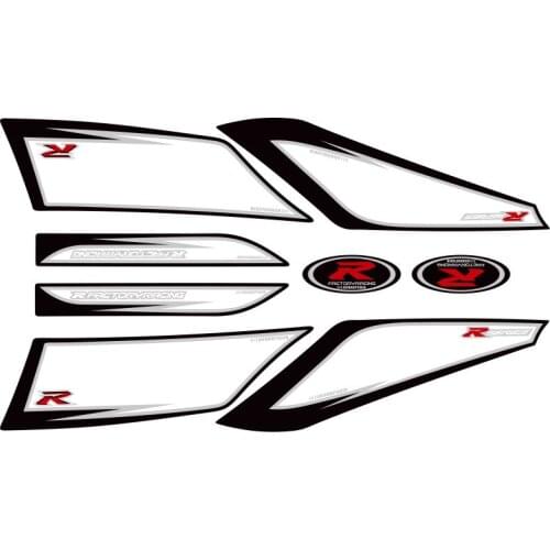 Rear Fairing Motor Number Board 3D Gel Protector for SUZUKI GSXR 1000 2008