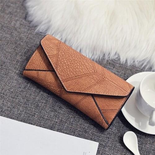 Women Wallets Leather Wallet Female matteClutch Long Purse Wallet Women Long Coin Purse Girl Lady Purse With Card Holder