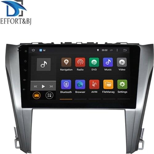 Android 9.0 Octa Core 4GB RAM Car GPS Navigation For Toyota Camry 2015 2016 2017 2018 2019 Multimedia Player Auto Radio Stereo